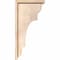 Ekena Millwork New Brighton Smooth Corbel w/Backplate, Douglas Fir, 7 1/2"W x 12"D x 24"H COR08X12X24NEB01SDF - alternate 2